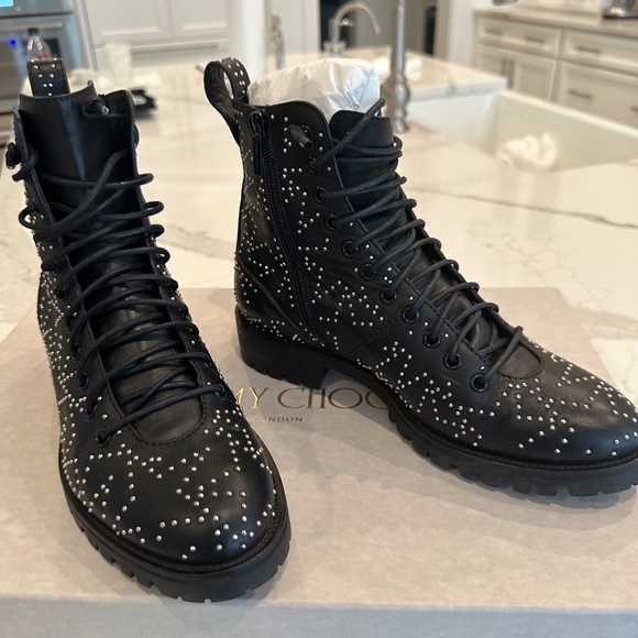 Jimmy Choo Agathe 100 leather ankle boots Jimmy Choo Jimmy Choo Ankle Bootie